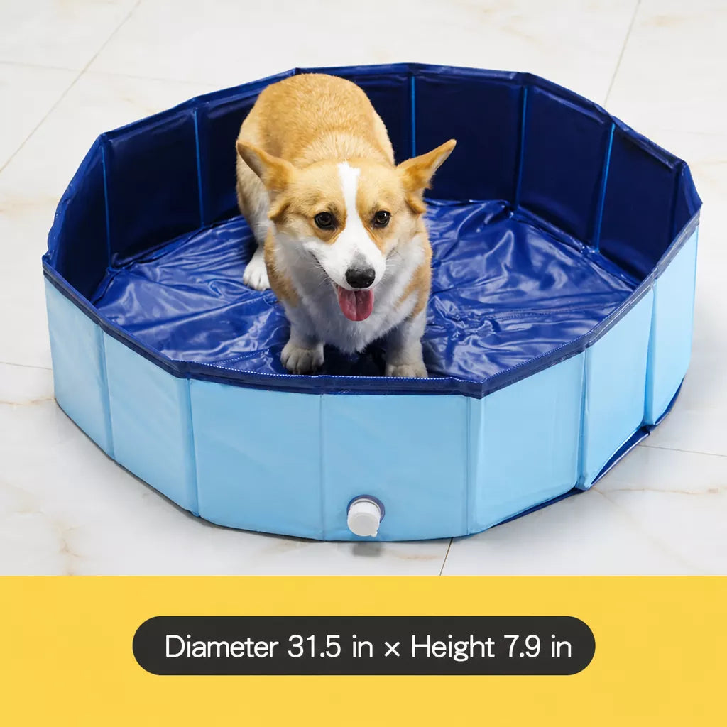 Foldable Pet Bath Tub for Cats & Dogs