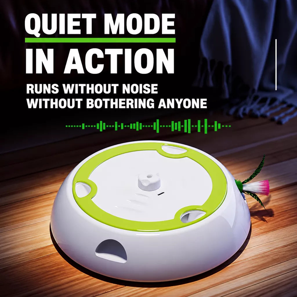 Rechargeable Automatic Whack-a-Mole Cat Toy