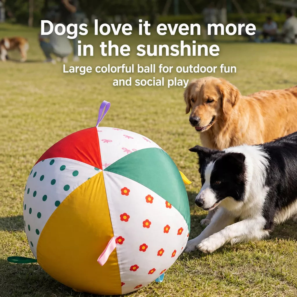 Oversized Interactive Dog Toy Ball for Medium & Large Dogs