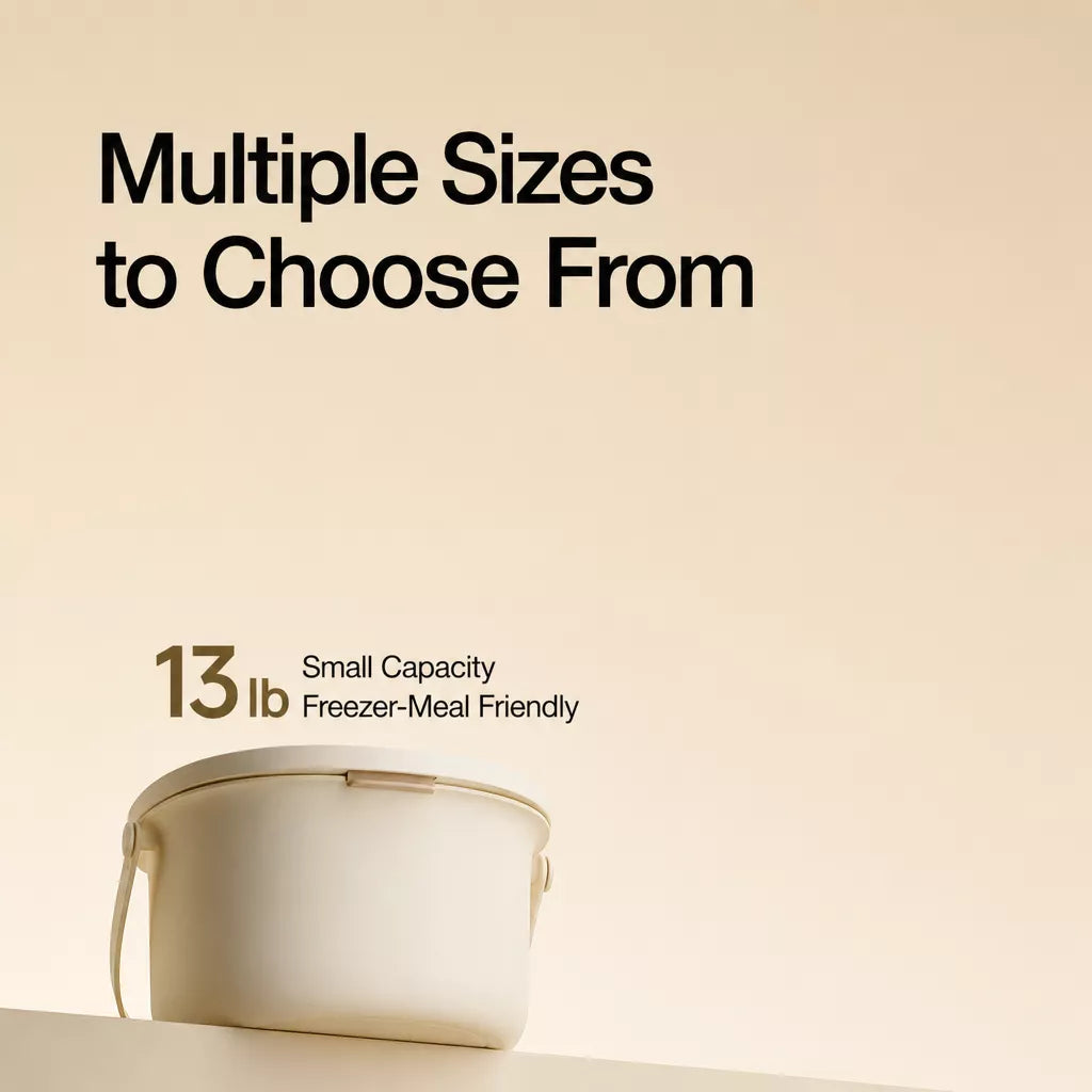 Pet Food Storage Container with Vacuum-Seal Lid
