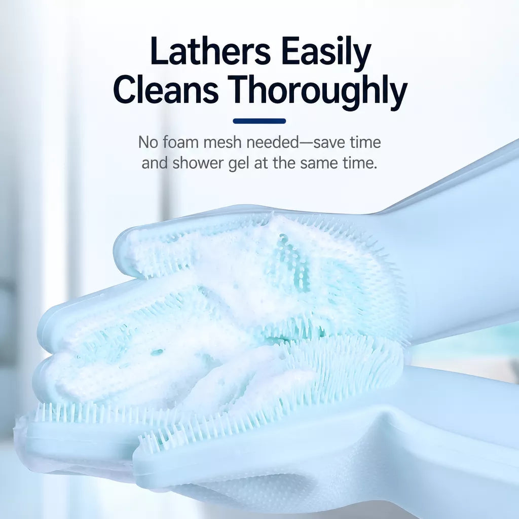 Pet Bathing and Grooming Gloves