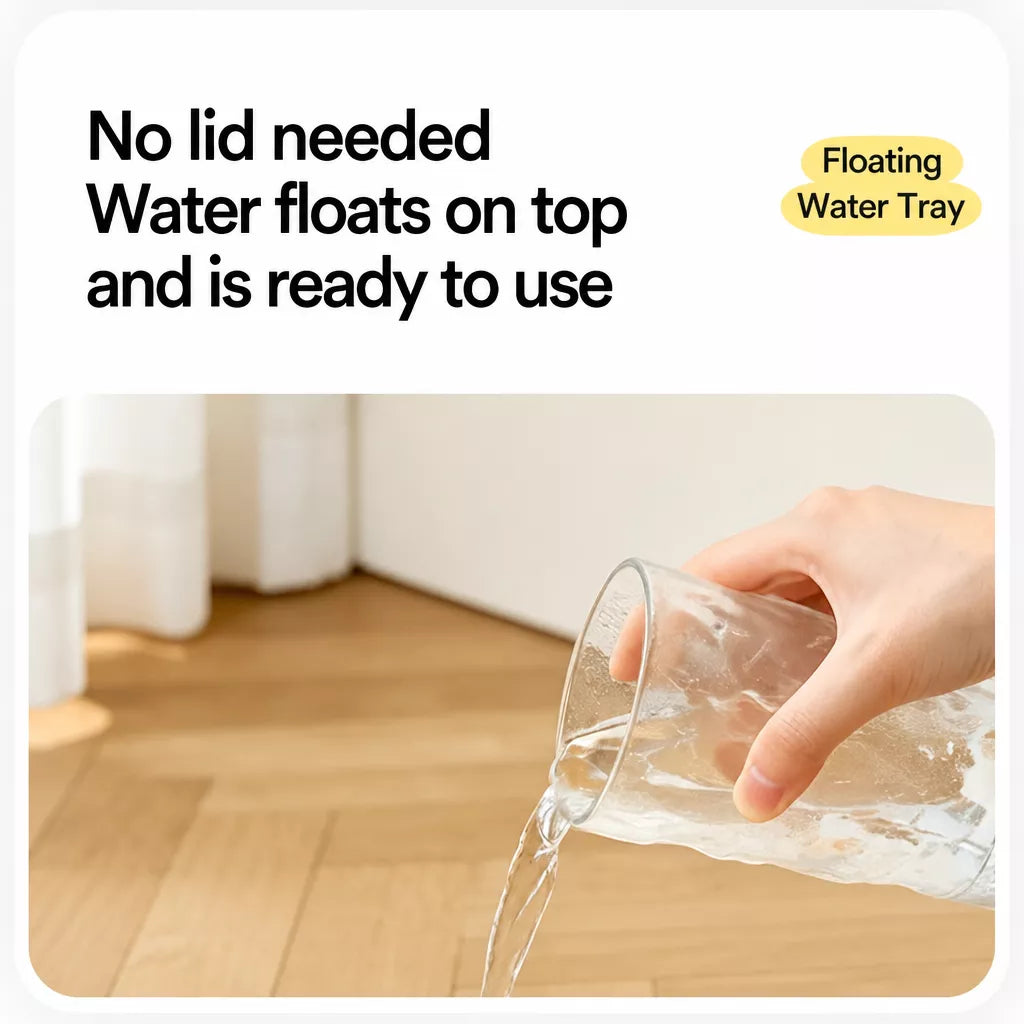 Floating Water Bowl for Cats and Dogs