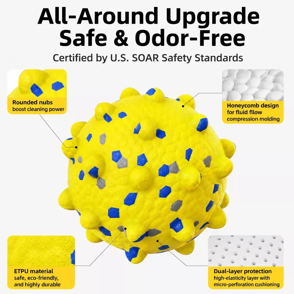 E-TPU Dog Ball Toy for Chewing and Play