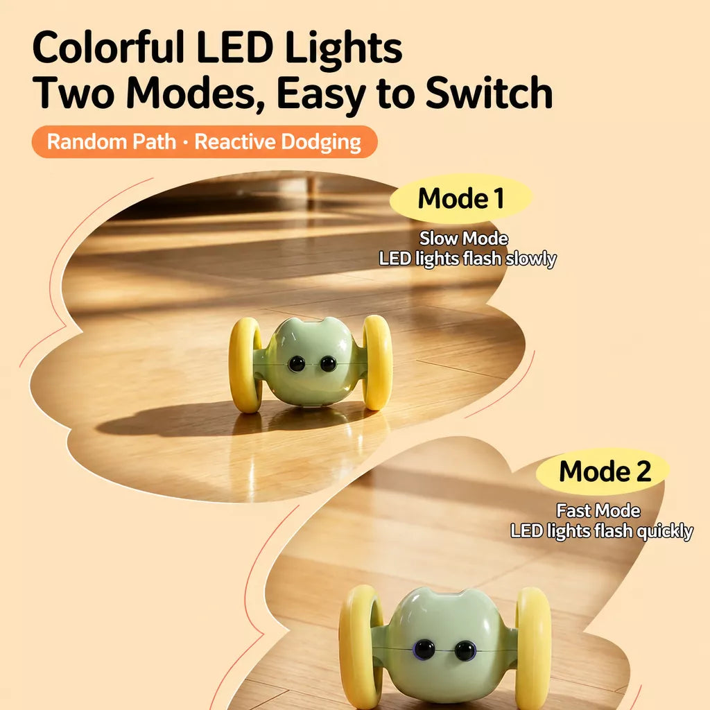 Rechargeable Interactive Cat Toy – Mouse & Car Designs