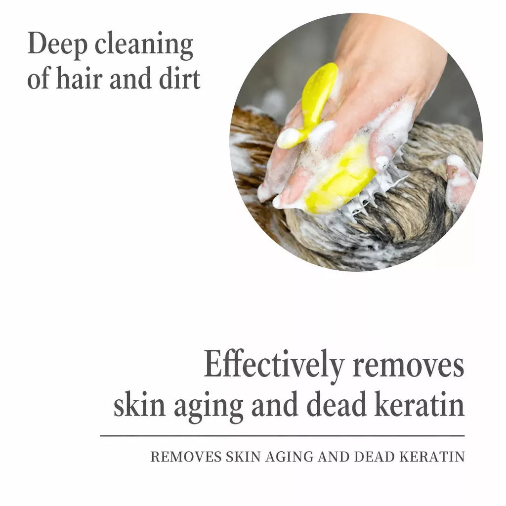 Dog & Cat Bath Brush for Grooming and Loose Hair Removal