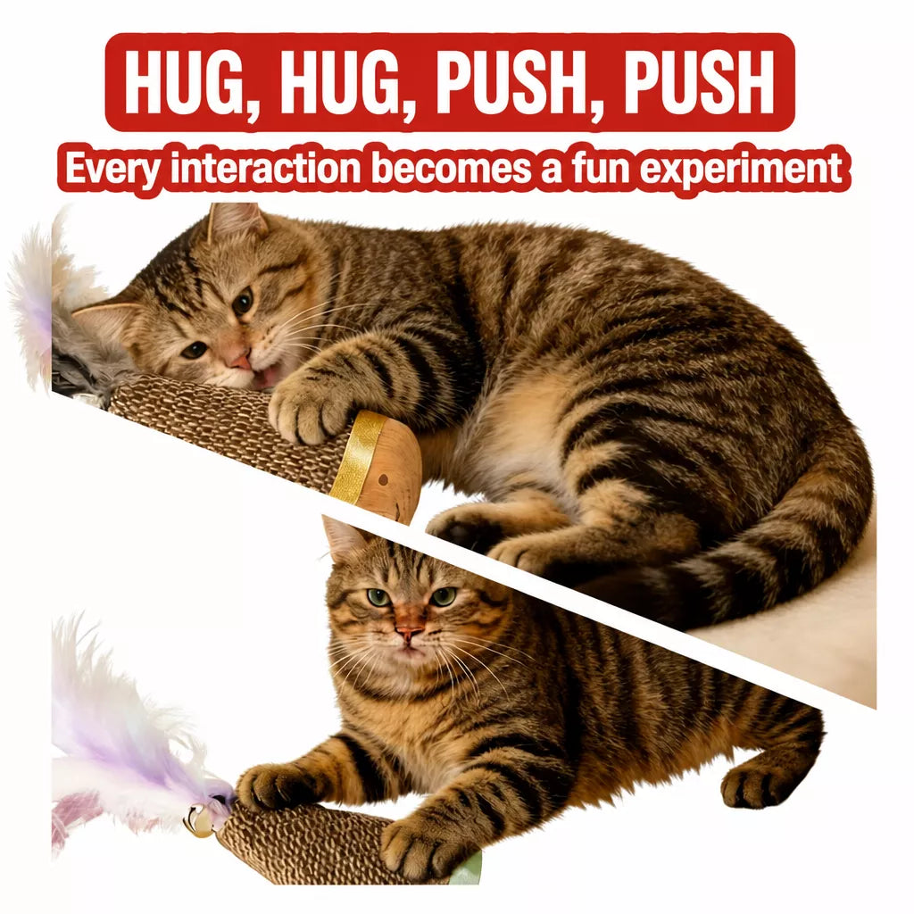 Wobble Dog & Cat Toy for Indoor Play