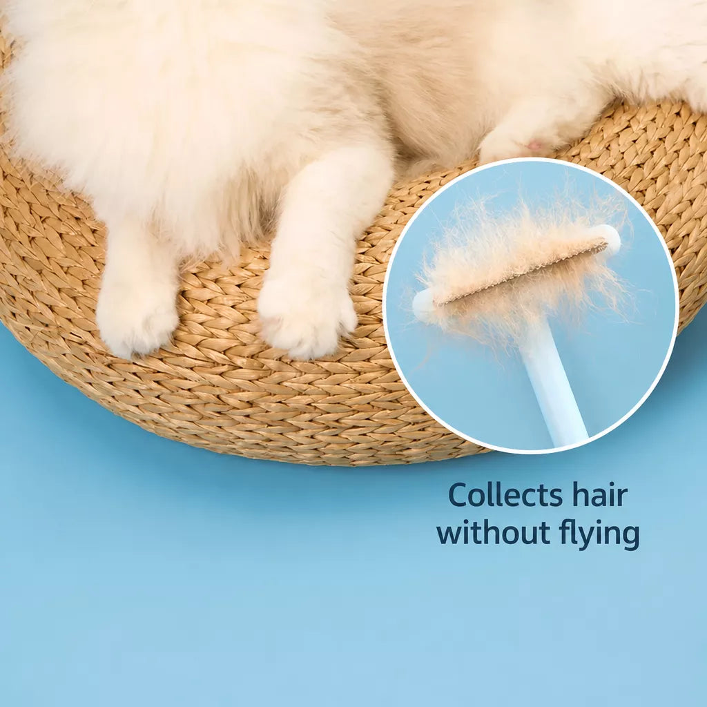 Pet Grooming Rake Comb for Cats and Dogs with Long and Short Teeth