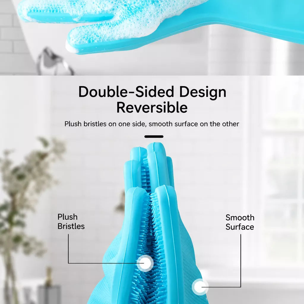 Pet Bathing & Grooming Gloves