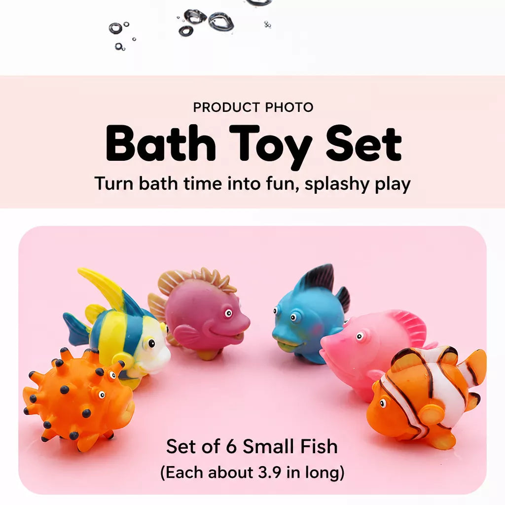 Soft Rubber Animal Bath Toys with Water Sprayers