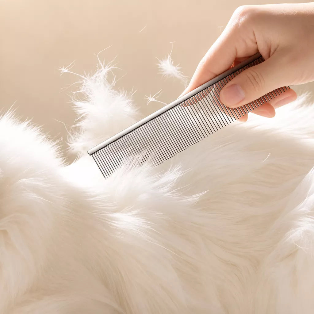 Pet Grooming Detangling Comb for Cats and Dogs