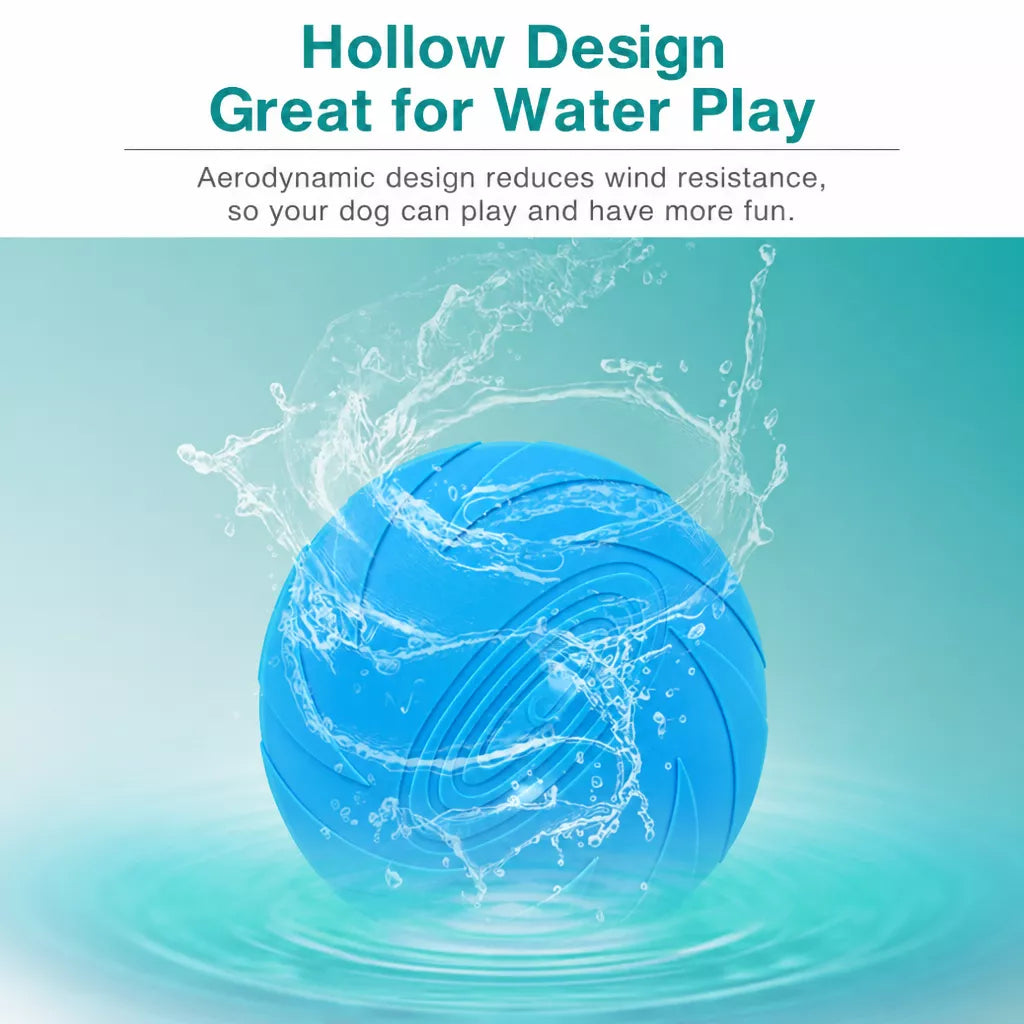 Floating Dog Flying Disc Toy for Training and Interactive Play
