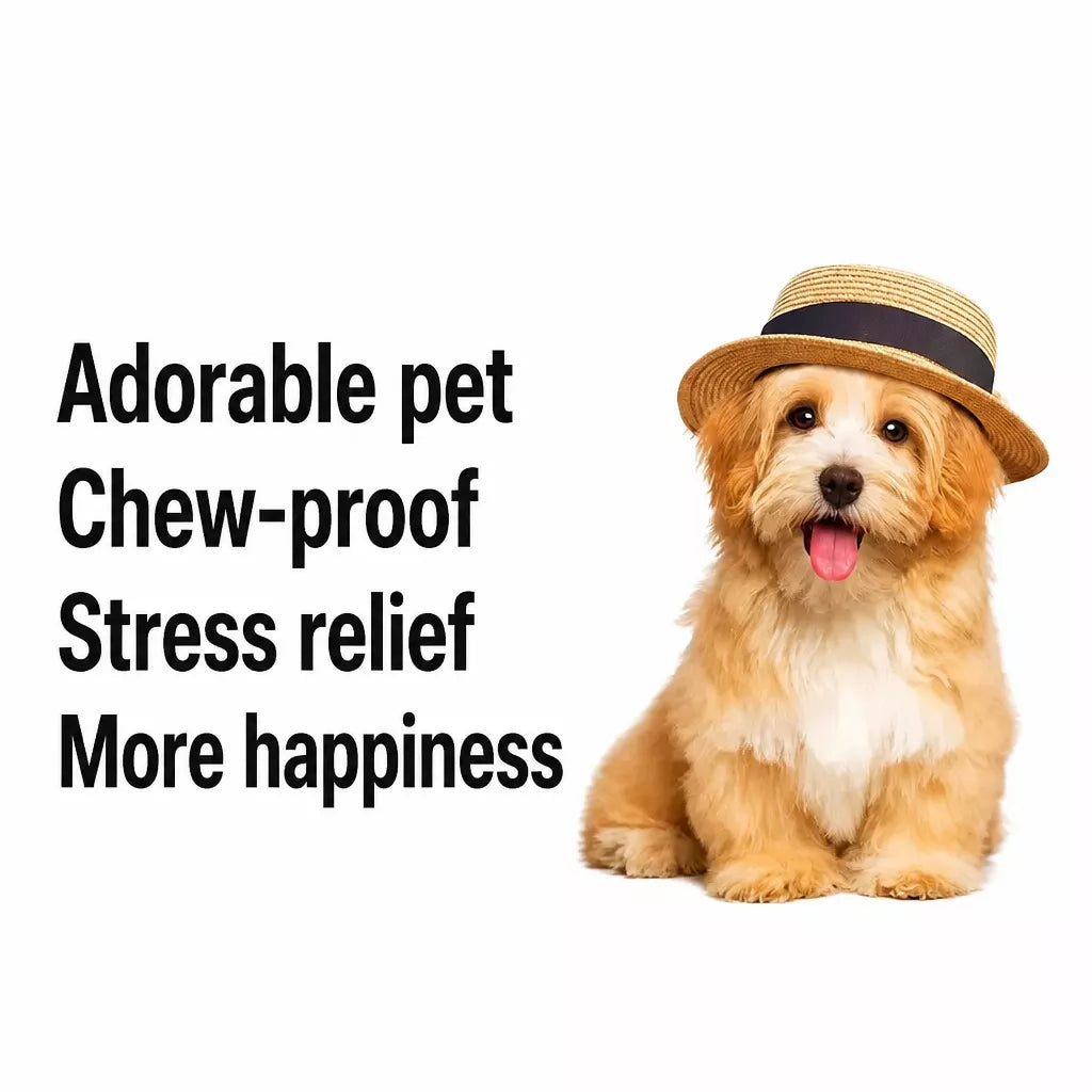 Squeaky Rope Chew Toys for Small and Medium Dogs