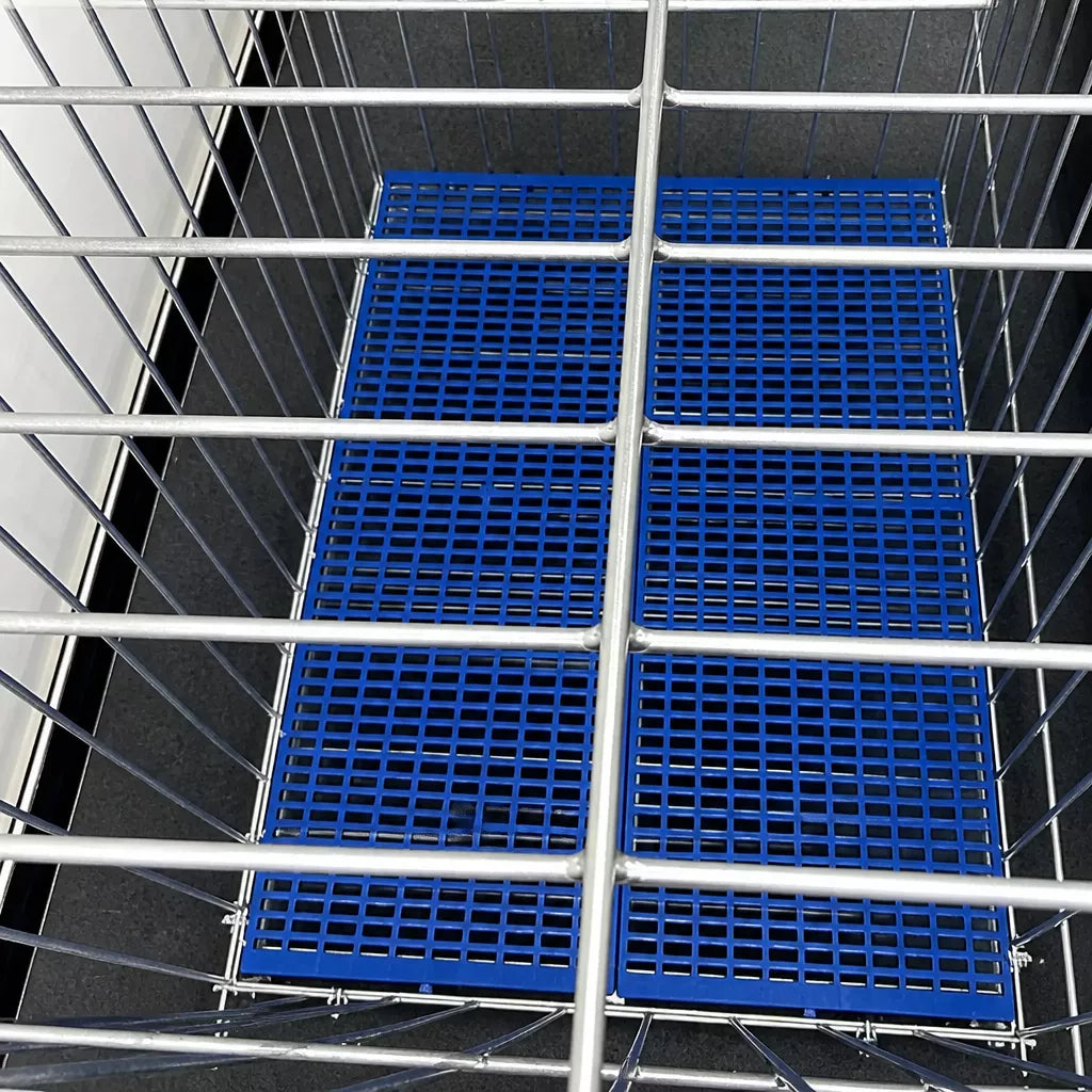 Steel Dog Kennel with Galvanized Finish for Indoor/Outdoor Use