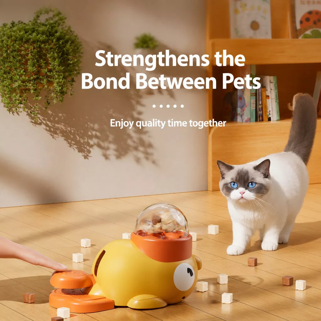 Duck Treat Dispenser Toy for Cats and Dogs