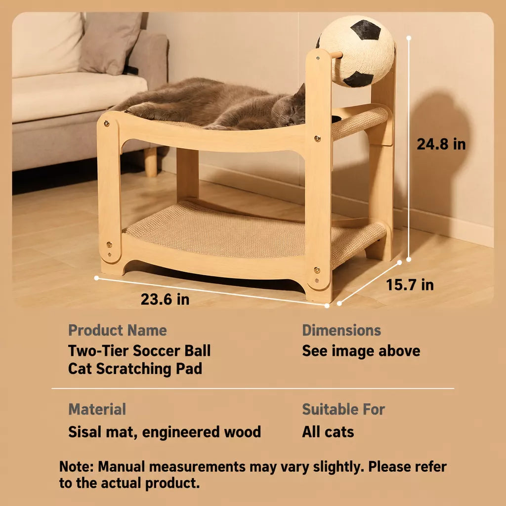 Sisal Cat Scratcher Ball Toy