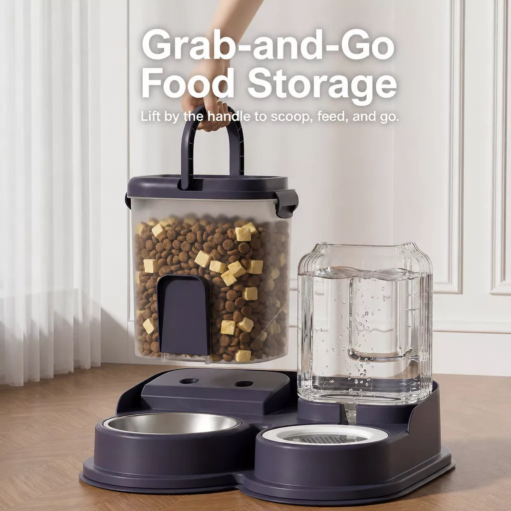 Non-Electric Pet Water Dispenser for Cats and Dogs