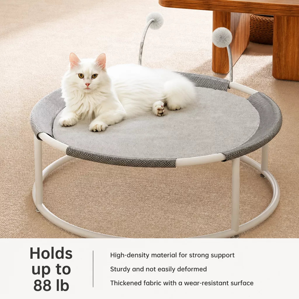 All-Season Cat Tower with Bed and Hammock