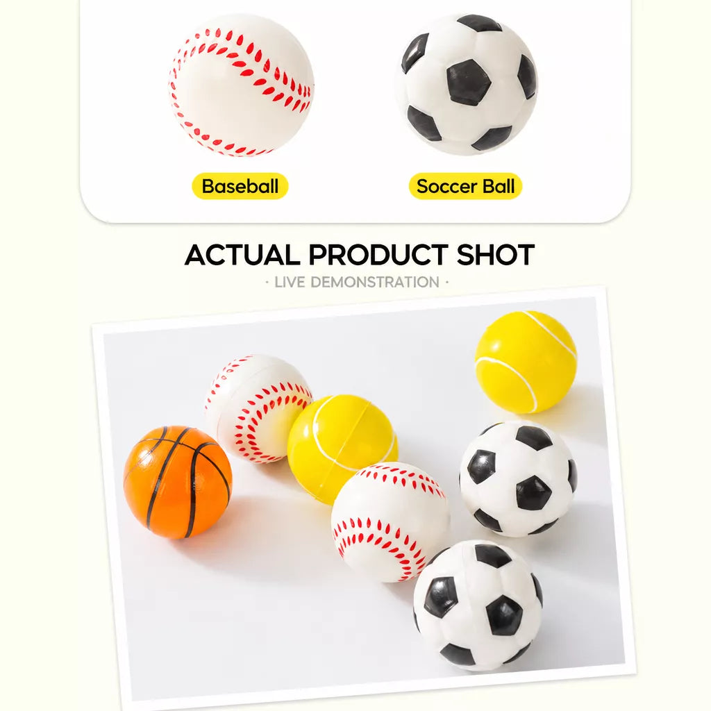 Cat Sports Ball Toys with Teaser Wand