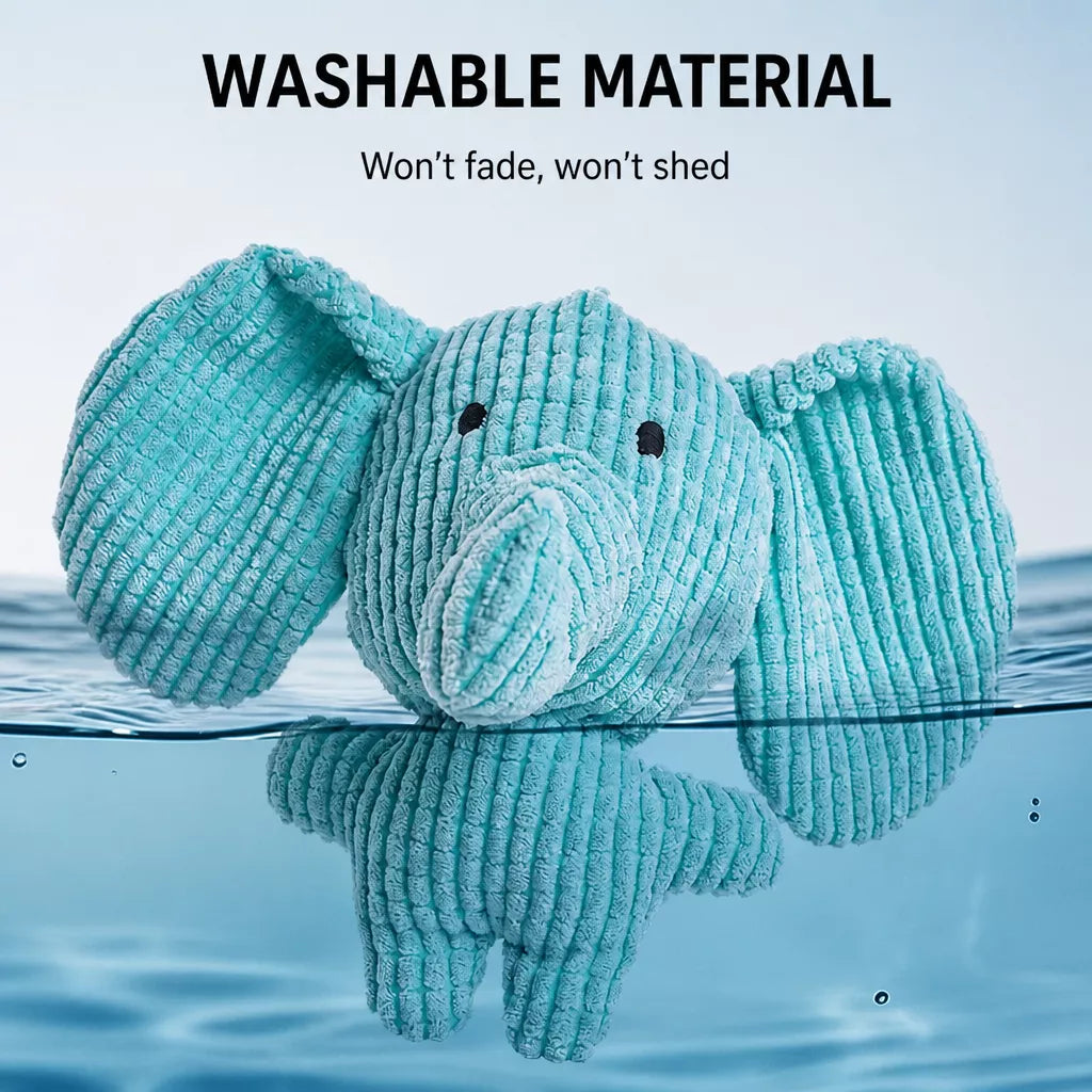 Plush Squeaky Dog Toy for Chewing and Interactive Play
