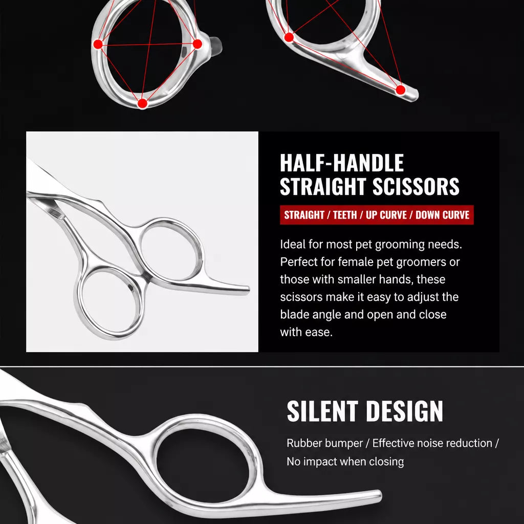 Stainless Steel Pet Grooming Shears