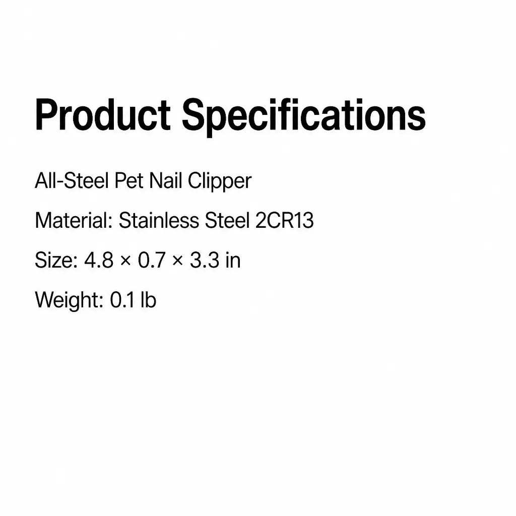 Pet Nail Clippers for Medium and Large Dogs