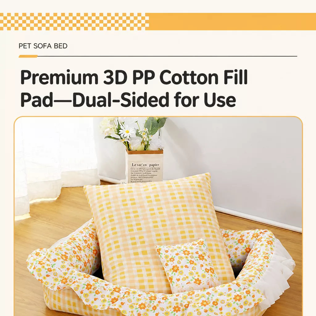 Pet Sofa Bed for Cats and Dogs