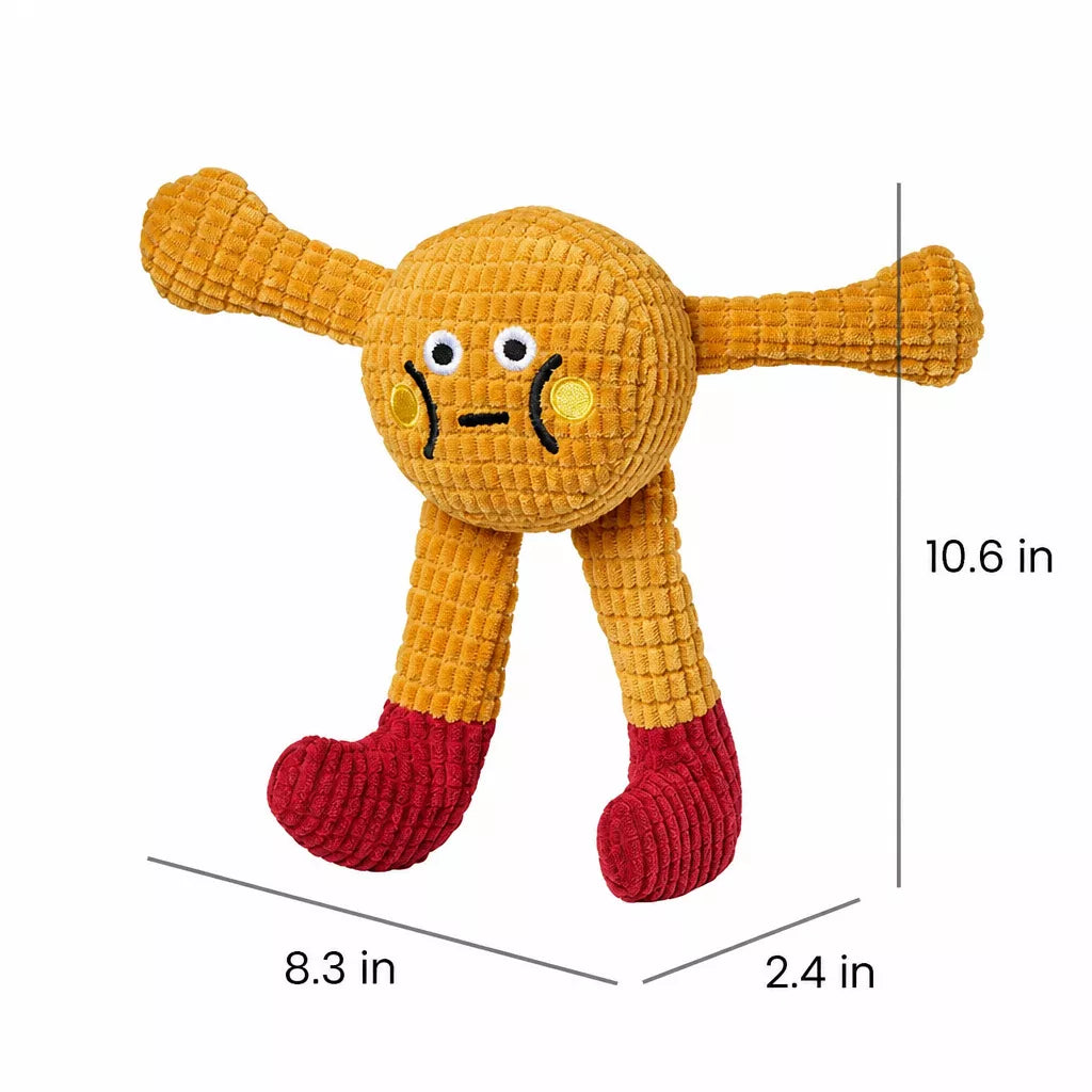 Catnip Squeaky Fleece Pet Toy