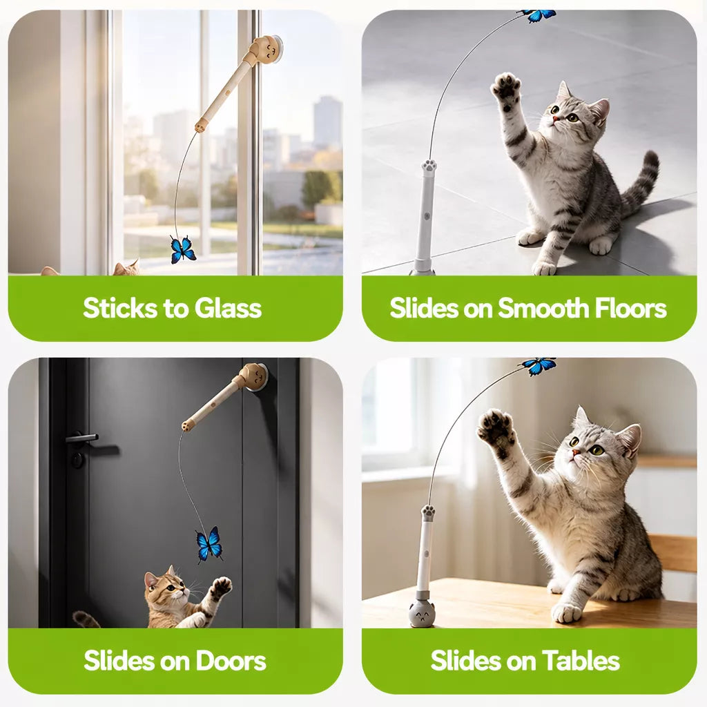 Interactive Electric Teaser Toy for Cats