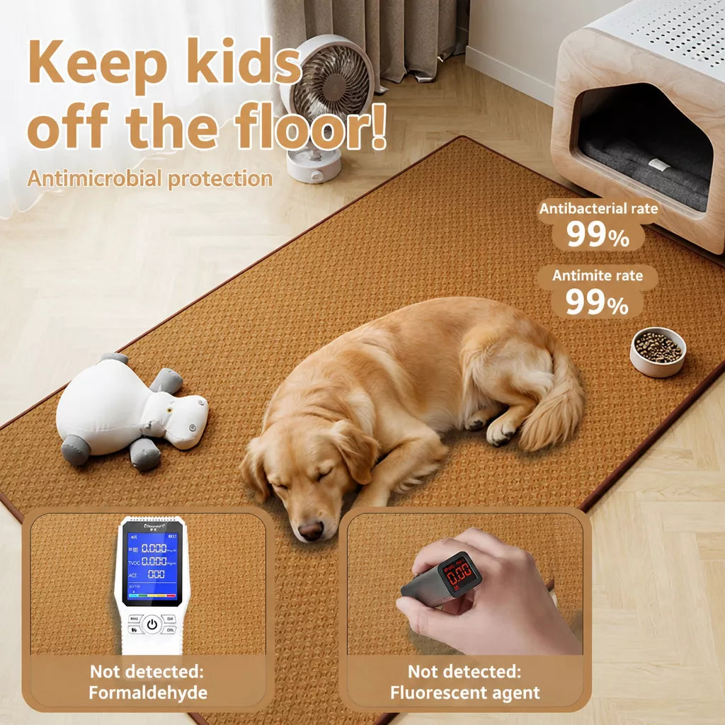 Rubber Wood Pet Sleeping Mat for Dogs and Cats