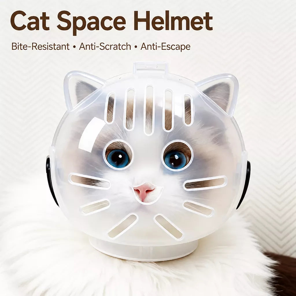 Clear Plastic Cat Elizabethan Collar