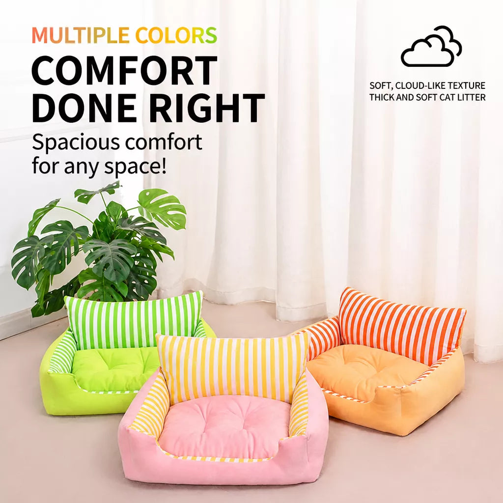 Pet Bed for Cats and Small Dogs