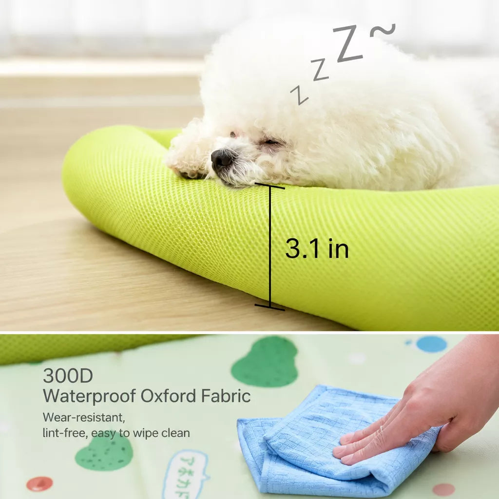Removable Washable Fabric Dog Bed for Year-Round Use
