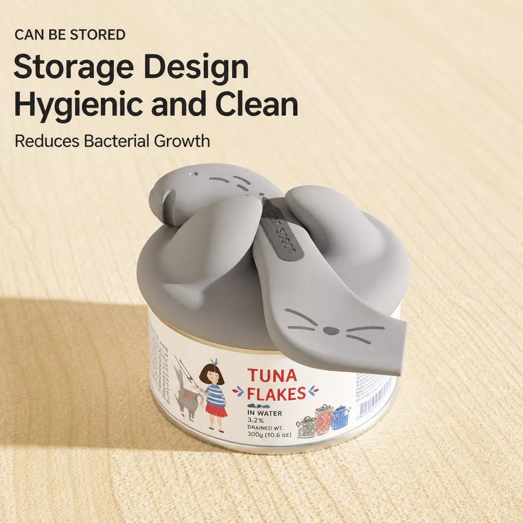 Pet Food Can Lids and Spoons