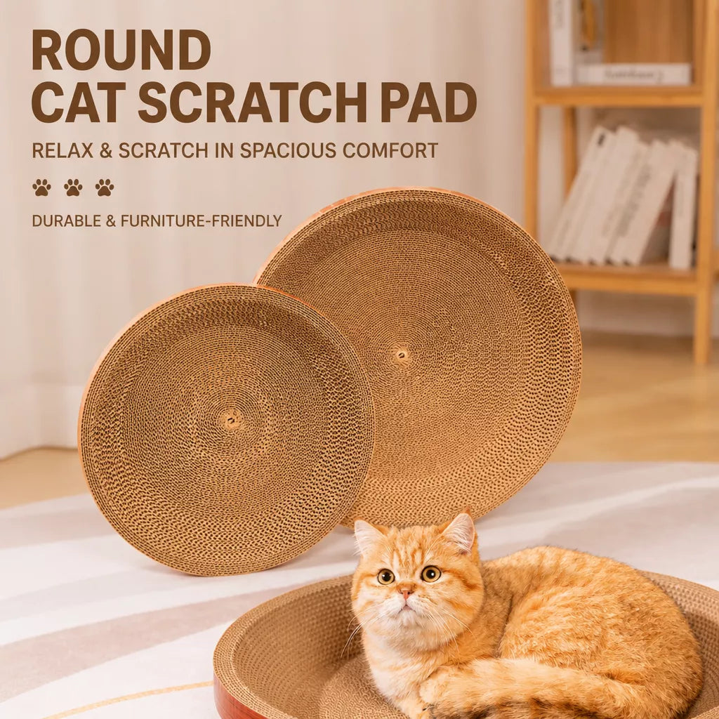 Corrugated Cardboard Cat Scratcher Lounge