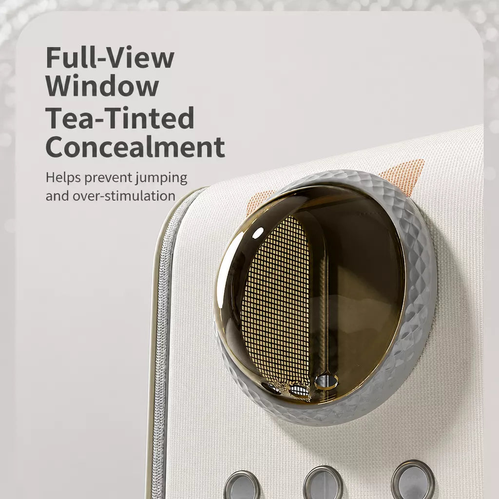 Capsule Window Pet Carrier Backpack for Cats and Dogs