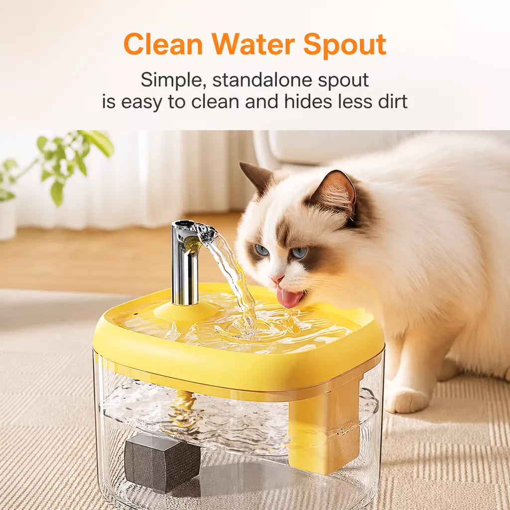 1.5 L Automatic Pet Water Fountain with Circulating Filter for Cats & Dogs
