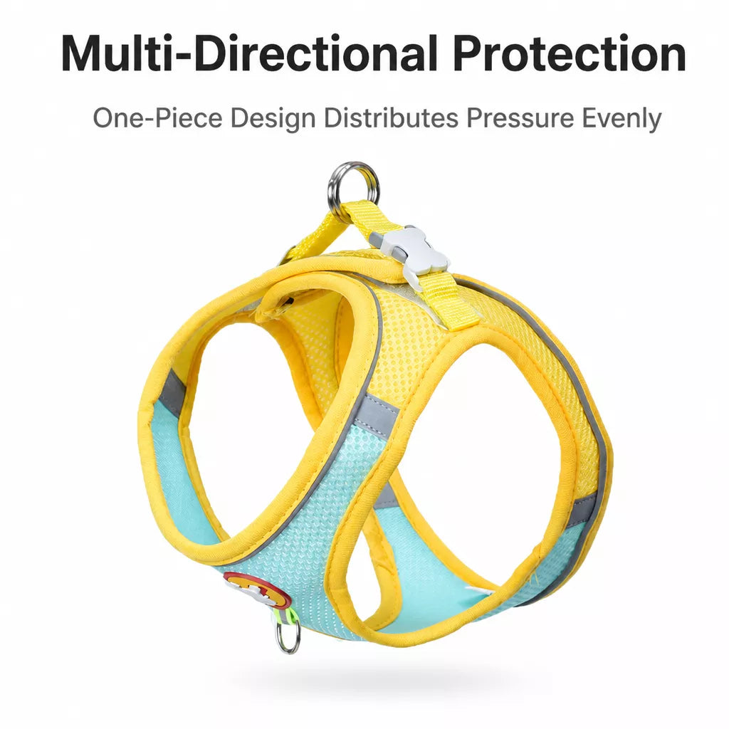 Nylon Vest Harness and Leash for Small Dogs