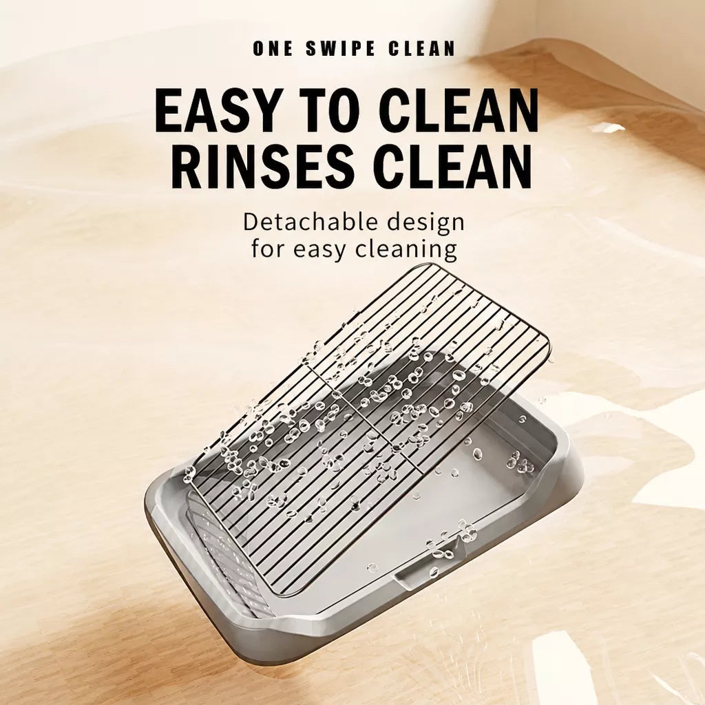 Dog Toilet Training Tray with Steel Frame
