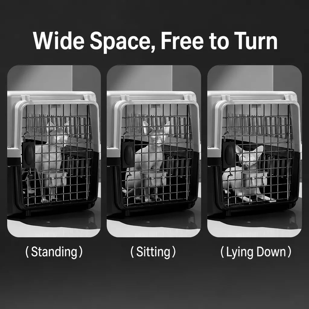 Portable Pet Carrier Crate for Dogs and Cats