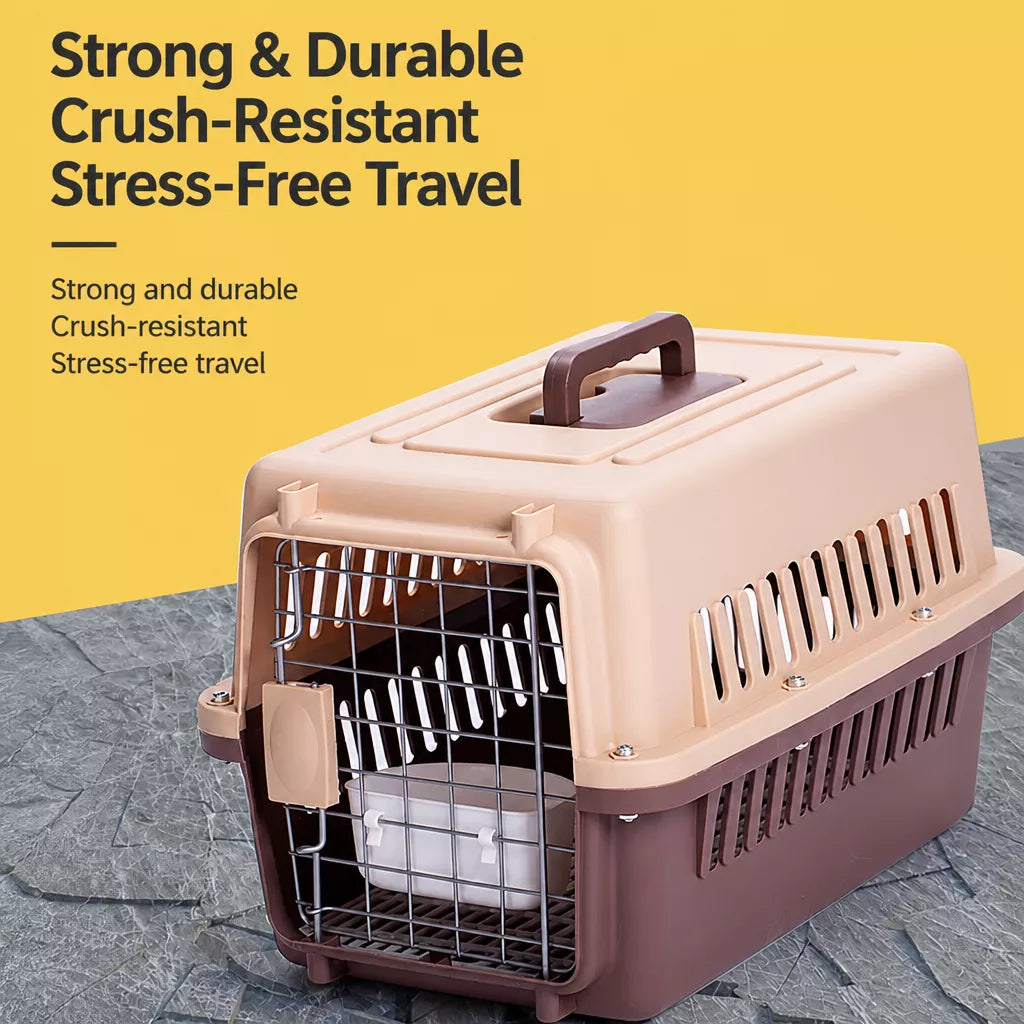 Portable Pet Carrier for Cats and Small to Medium Dogs