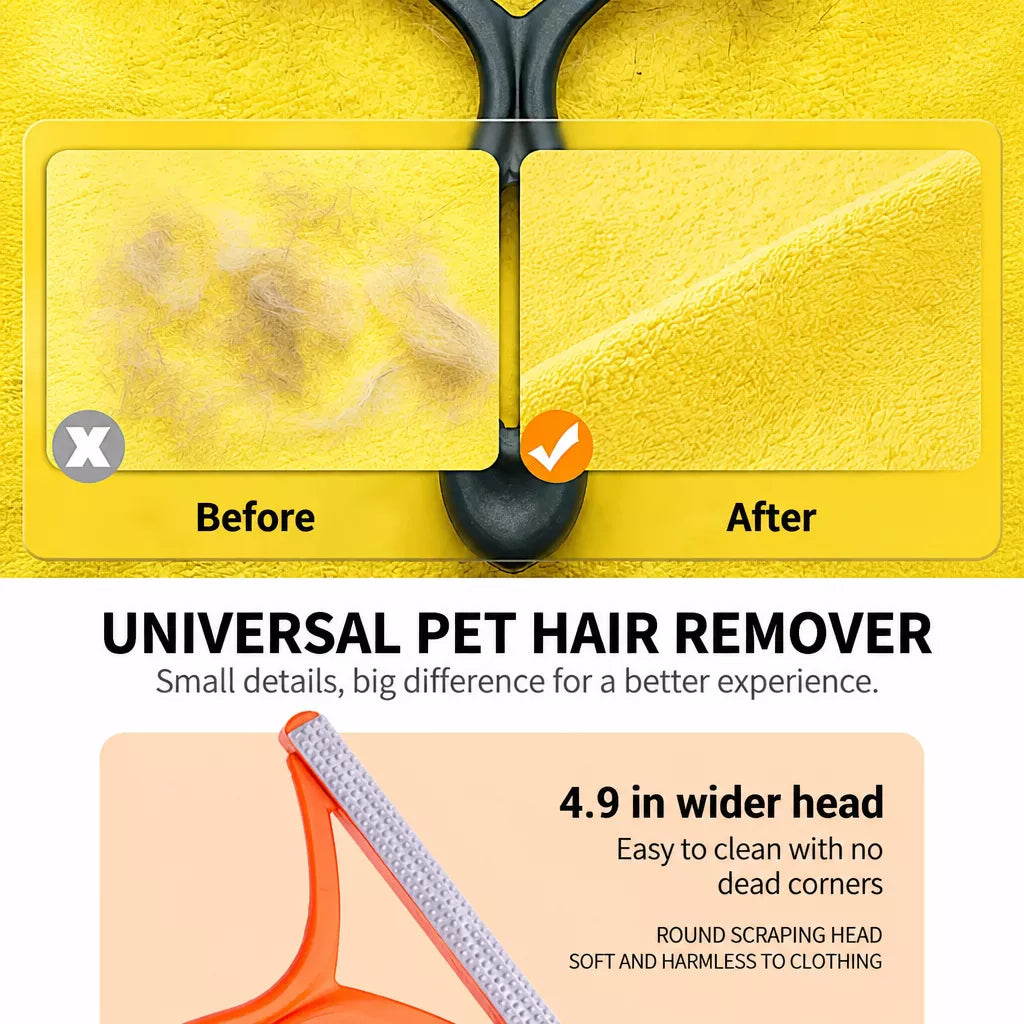 Pet Hair Remover for Carpets, Furniture & Bedding