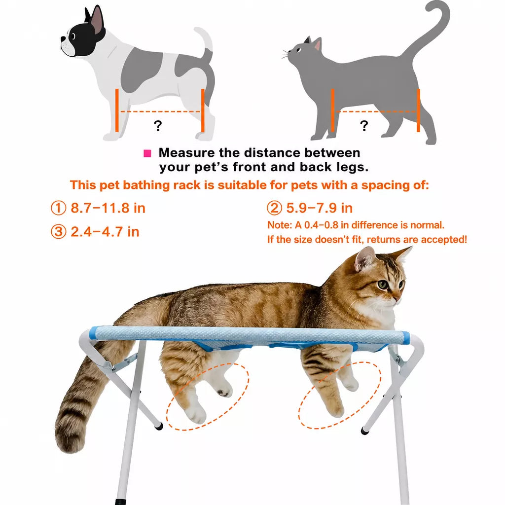 Foldable Pet Grooming Rack