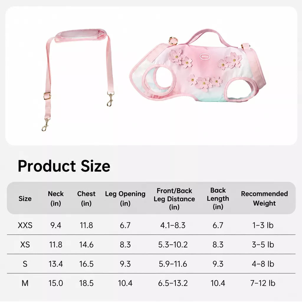 Small Pet Shoulder Carrier Bag for Cats and Small Dogs