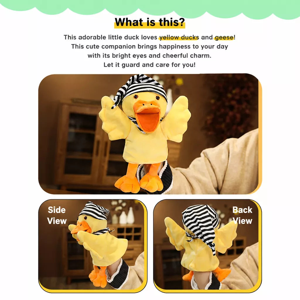 Plush Animal Hand Puppets for Pretend Play