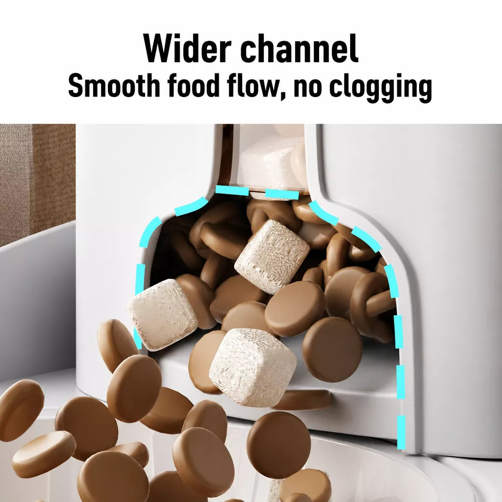 Automatic Pet Feeder and Water Dispenser