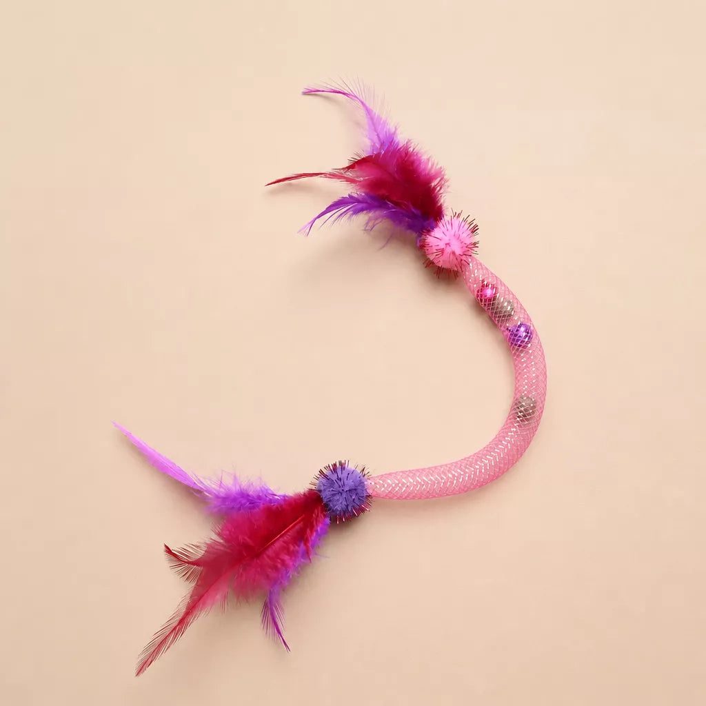 Catnip Feather Rope Toy for Cats