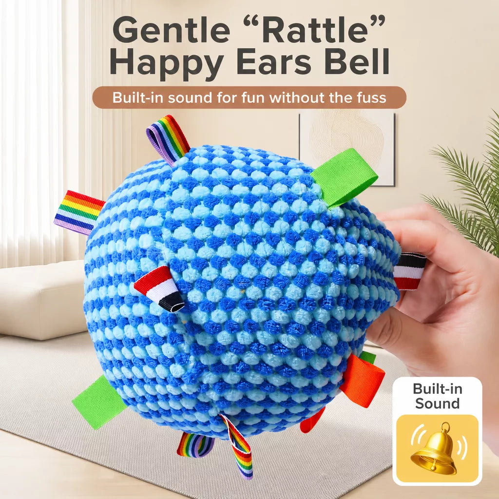 Squeaky Plush Ball Dog Toy