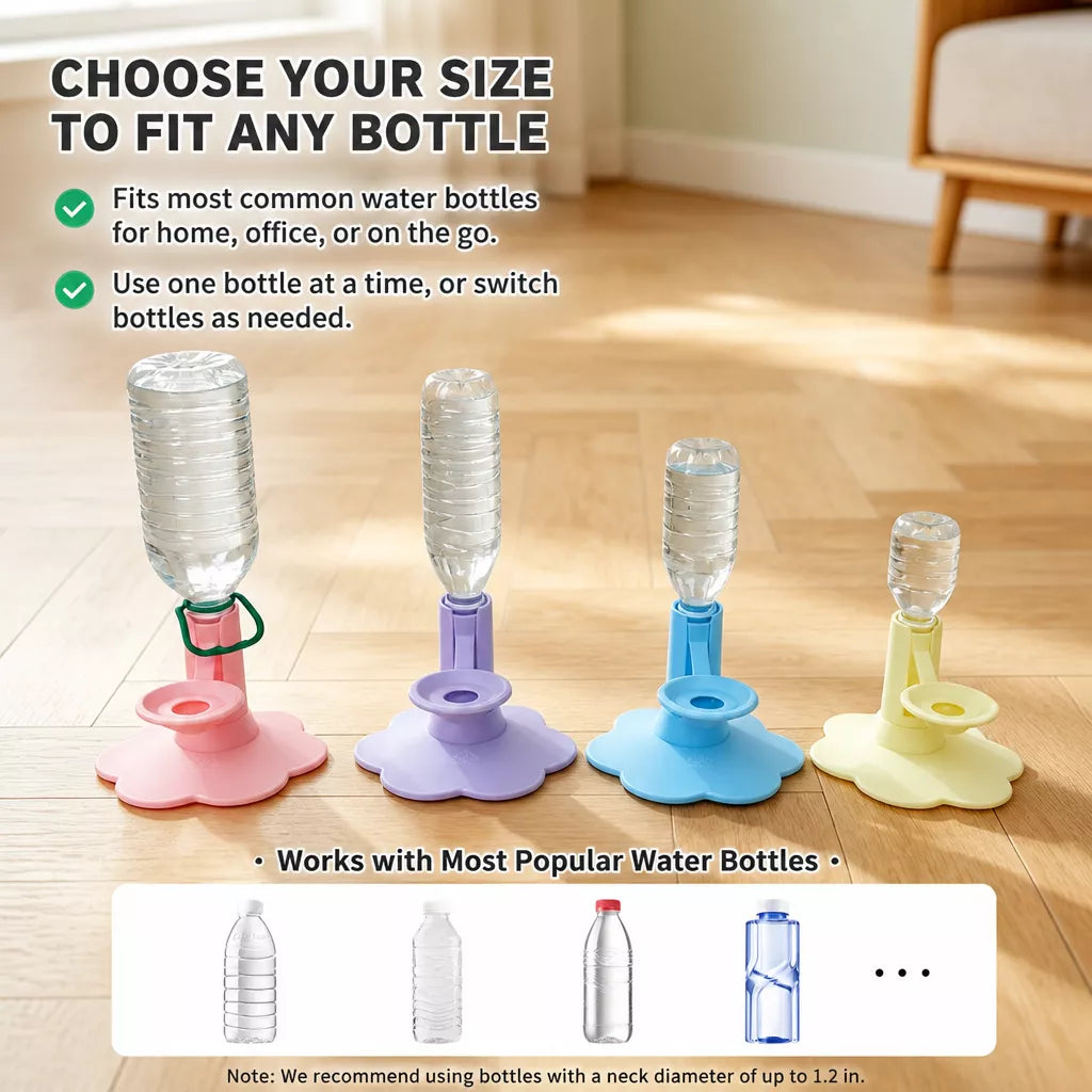 Adjustable-Height Pet Water Dispenser for Cats