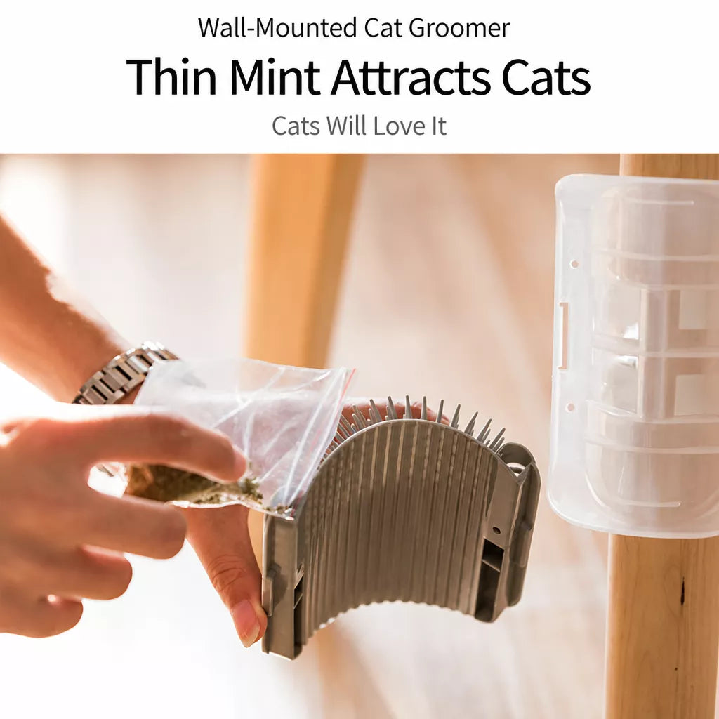 Corner-Mount Cat Scratcher Pads with Adhesive and Screws