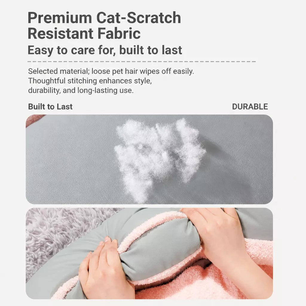 Thick Removable-Washable Pet Bed for Cats and Dogs